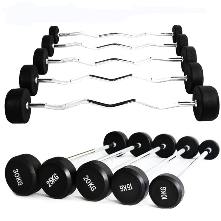 Rubber-coated Fixed Barbell suppliers