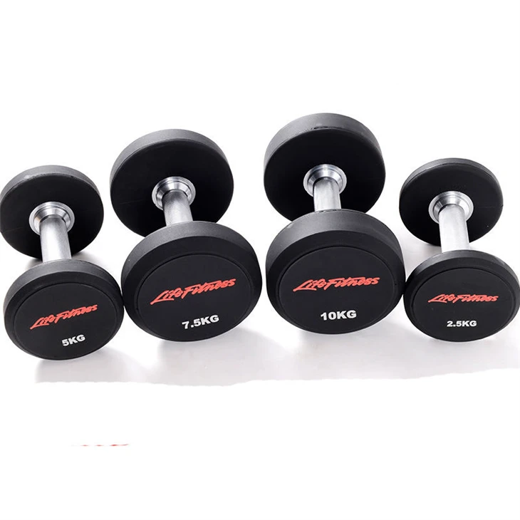 Adjustable cast iron rubber dumbbell price