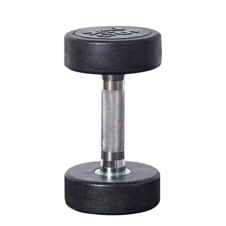 Rubber dumbbell strength equipment suppliers