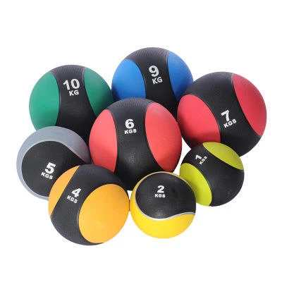 Sand rubber bodybuilding exercise ball