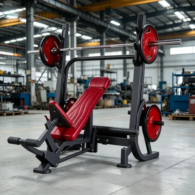 Commercial Adjustable Incline Bench Press Machine factory