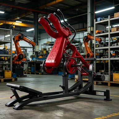 Commercial HeavyDuty Hack Squat Machine factory
