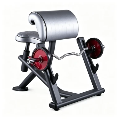Commercial PlateLoaded Bicep Curl Machine high quality