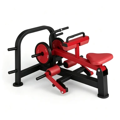 Commercial PlateLoaded Seated Calf Trainer