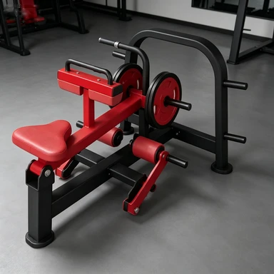 Commercial PlateLoaded Seated Calf Trainer high quality