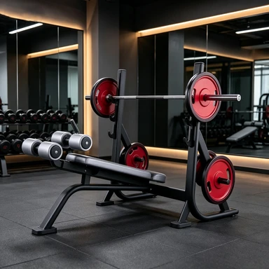 Decline Chest TrainerPlateLoaded LowerPectoral Shaping Machine