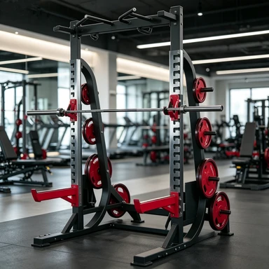 MultiFunction Squat RackHeavyDuty Squat & Press Training suppliers