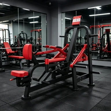 PlateLoaded ScissorStyle Latissimus Dorsi Back Trainer factory