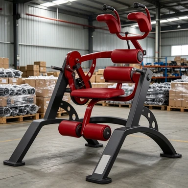 Seated Abdominal TrainerCommercial Special Strength Machine For Core Muscles factory