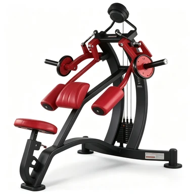 Seated Back Muscle TrainerCommercial PlateLoaded BackSpecific Strength Machine high quality