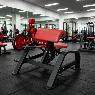 Seated Biceps Curl Plate Loaded Special Biceps Strength Trainer best