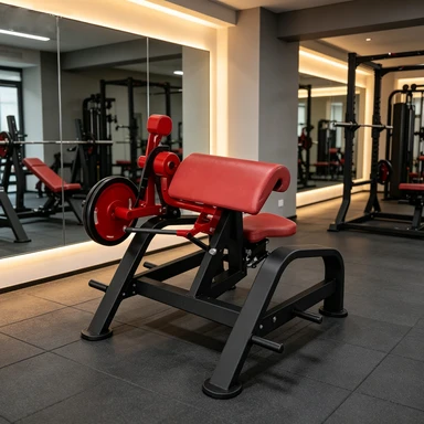 Seated Biceps Curl Plate Loaded Special Biceps Strength Trainer suppliers