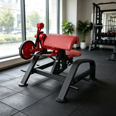 Seated Biceps Curl Plate Loaded Special Biceps Strength Trainer suppliers