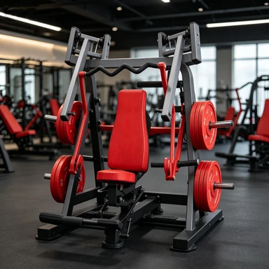 Seated Dual-Track Independent Iso-Lateral Chest Press - Plate-Loaded Isolateral Pectoral Training high quality