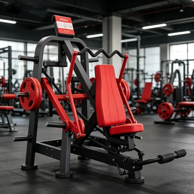 Seated Dual-Track Independent Iso-Lateral Chest Press - Plate-Loaded Isolateral Pectoral Training
