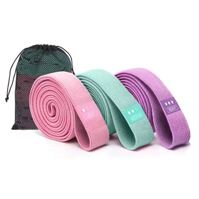 4cm Long Knitted Fabric Resistance Band