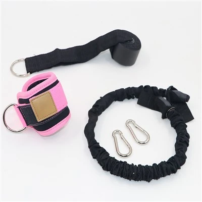 Cable Machine Ankle Strap Resistance Band 3-Piece Set