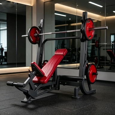 Commercial Adjustable Incline Bench Press Machine