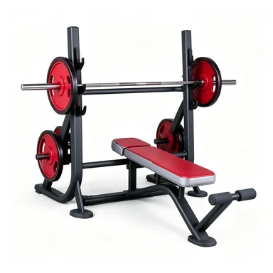 Commercial Plate Loaded Flat Bench Press Machine