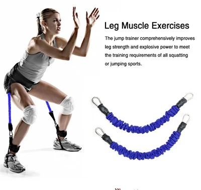 Latex Leg Squat Resistance Trainer For Jump Training