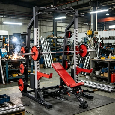 Smith Multi-Functional Integrated Power Rack - Commercial Heavy-Duty Steel Training suppliers