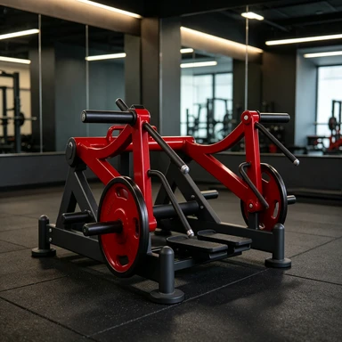 Squat Trainer Lumbar Protected Plate Loaded Squat Machine